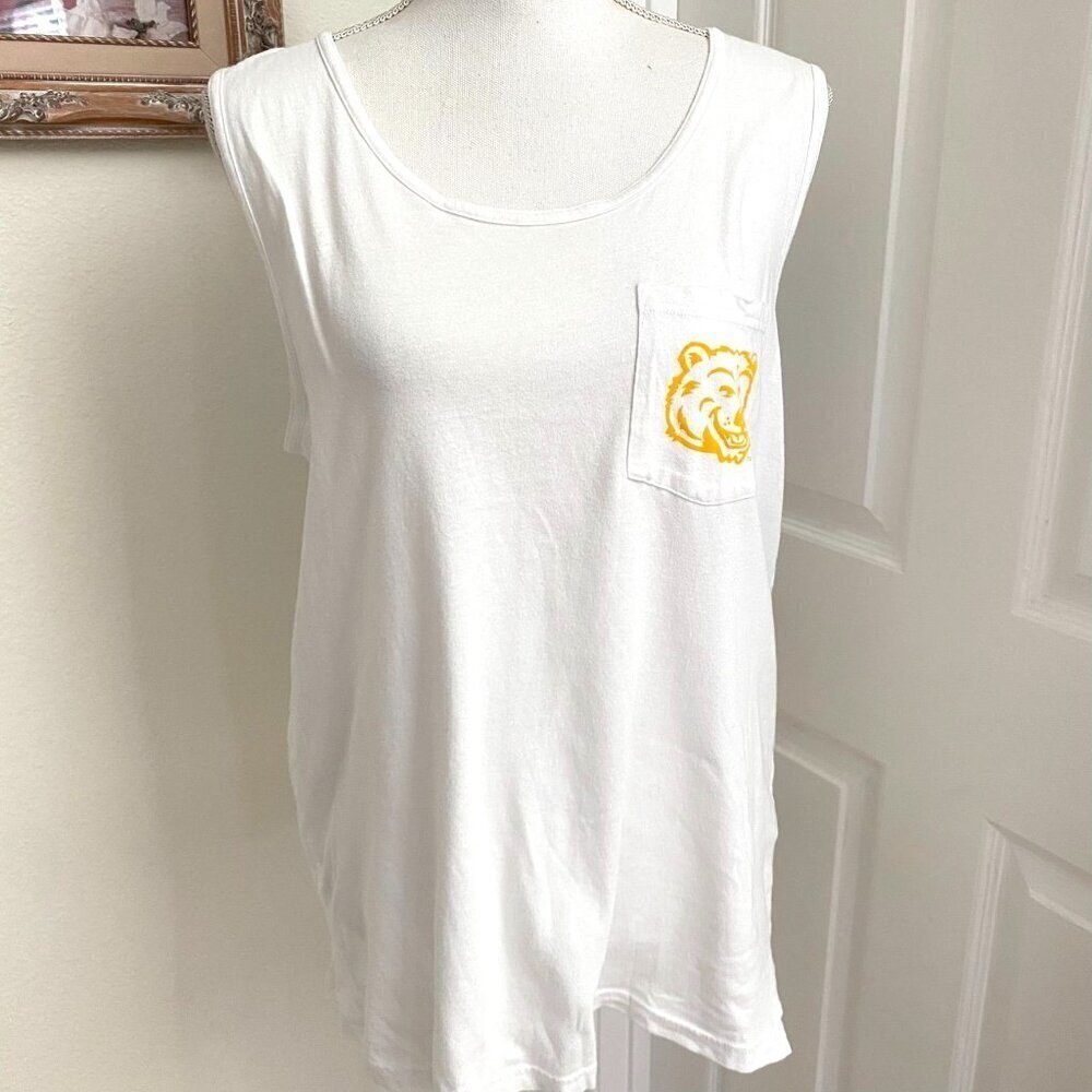 Victoria's Secret PINK w/ 5th & Ocean UCLA Mighty Bruins Muscle Tee Size Medium